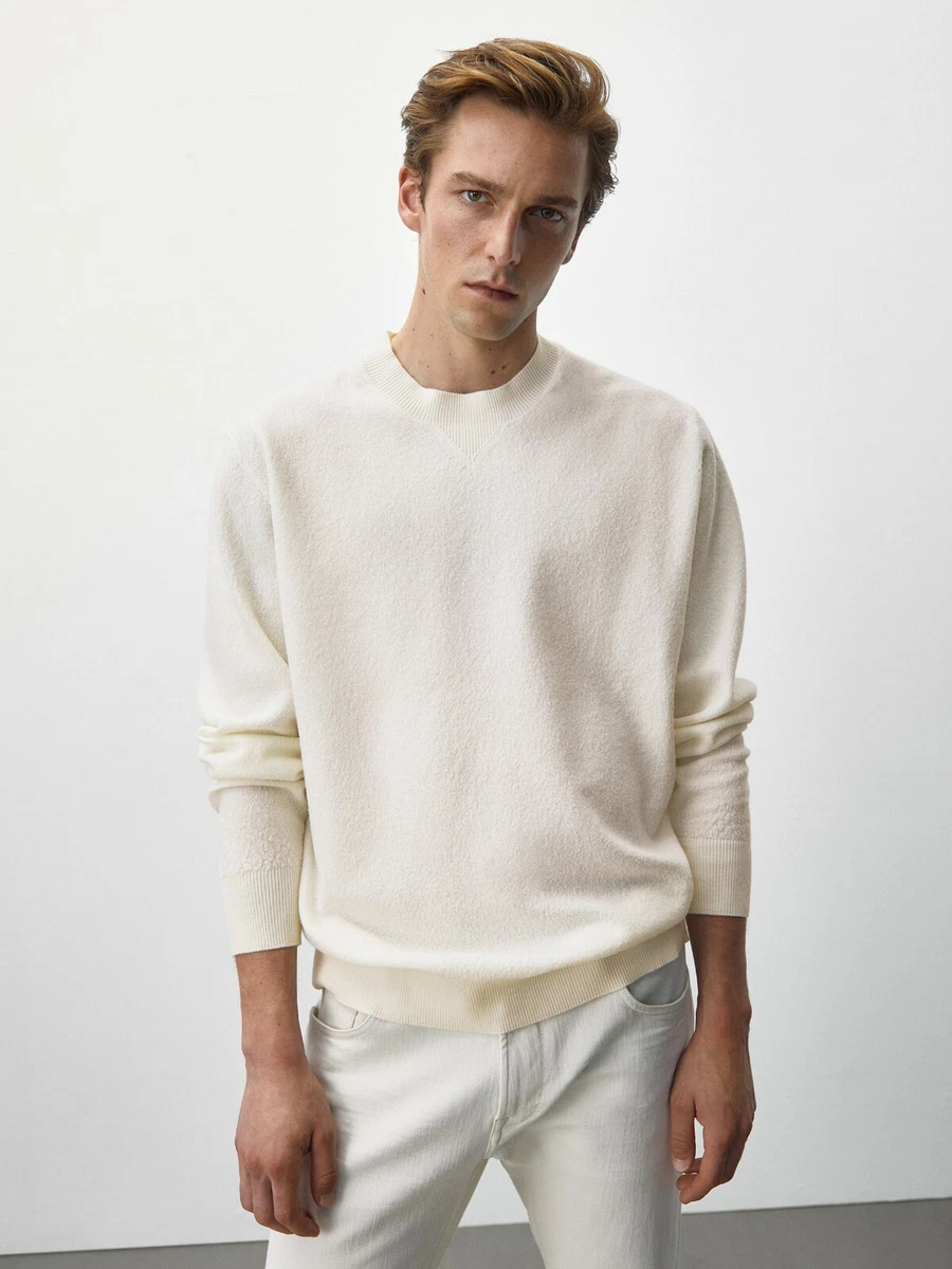 Oppervlakte Nationale volkstelling Verstelbaar New Massimo Dutti Boiled Wool Crew Neck Sweater M L Cream 0978/441 shirt jacket | eBay Oppervlakte Nationale volkstelling Verstelbaar New Massimo Dutti Boiled Wool Crew Neck Sweater M L Cream 0978/441 shirt jacket | eBay