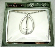 Marvel Studios WandaVision Sword Necklace New Vision Scarlet Witch S.W.O.R.D MIP