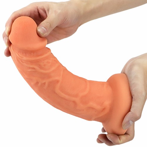 10"*2.5" Huge-Dildo-Thick-Girth-Dong-Large-Wide-Dick-Fat-Big-Giant-Cock-Sex-toy - Picture 2 of 23