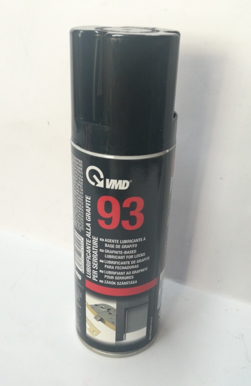 VMD 93 Lubrificante spray alla grafite per serrature