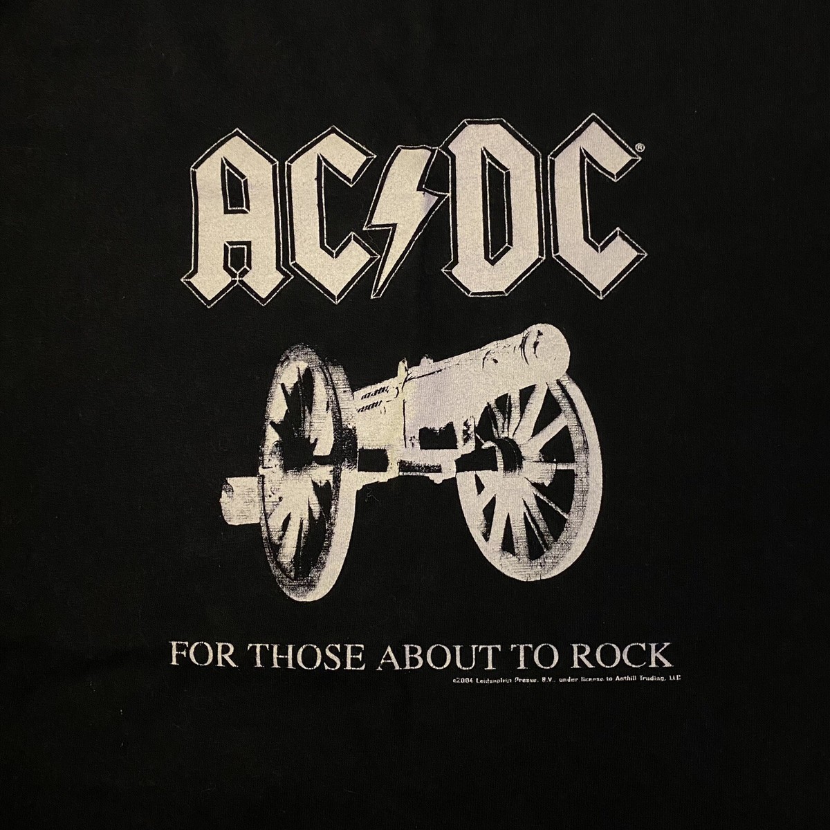 AC/DC “For Those About to Rock” vintage t-shirt Size M | eBay