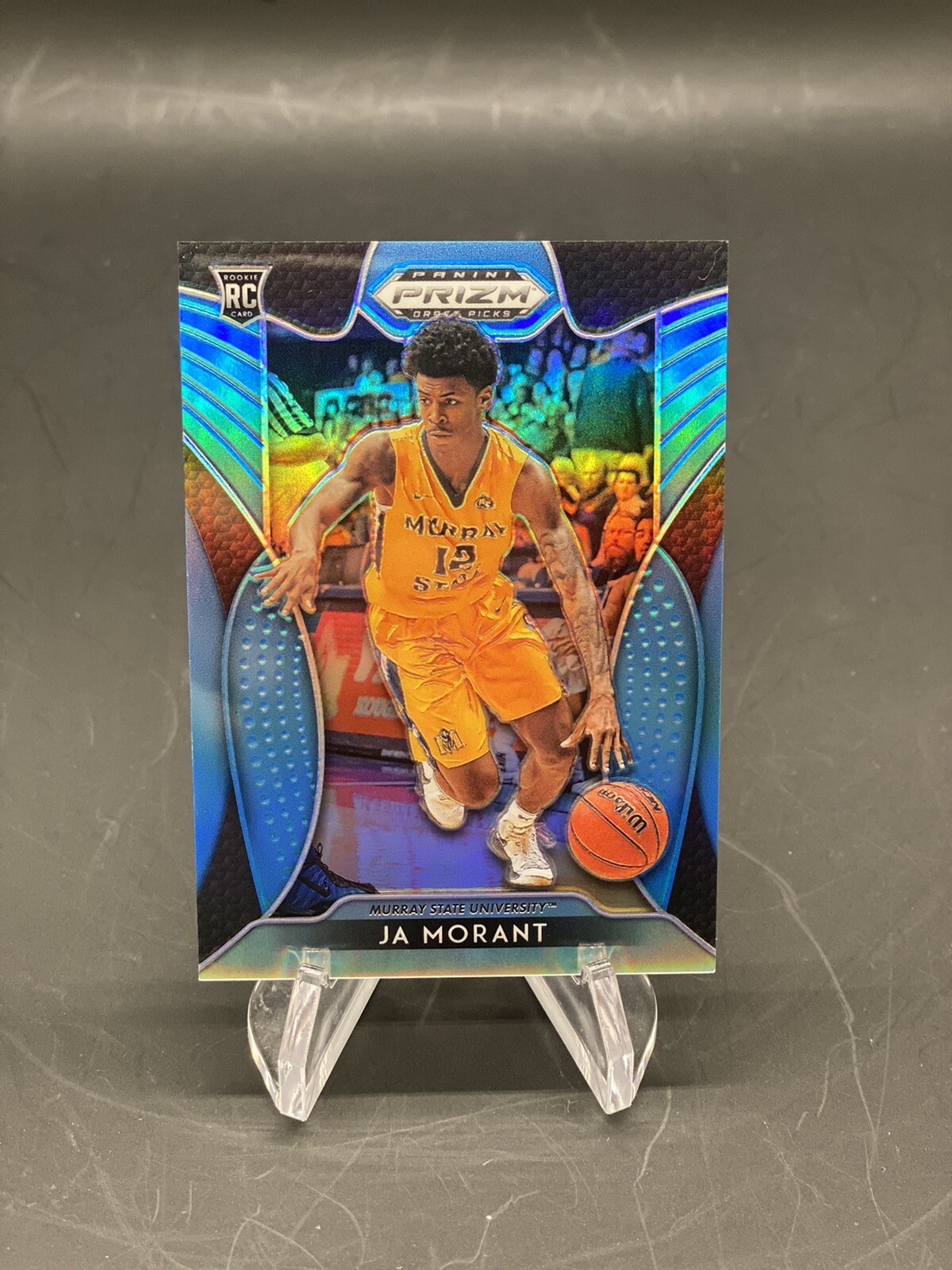 Ja Morant 2019-20 Prizm Draft Picks Carolina Blue /30 Rookie RC #65 Grizzlies