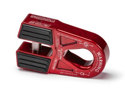 Factor 55 00080-01 FlatLink Expert Closed Winch Shackle Mount Red