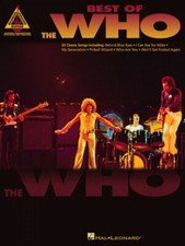 Best of The Who Sheet Music Guitar Tablature Songbook NEW 000690447