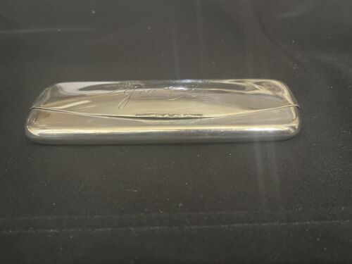 ENGLISH STERLING SILVER EYEGLASS CASE, LONDON 1903 - Picture 1 of 8