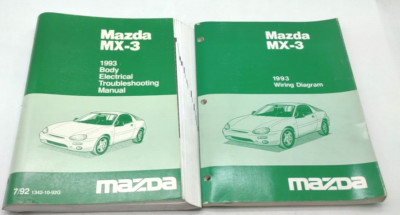 1993 Mazda MX-3 Wiring Diagram & Body Electrical Trouble Shooting