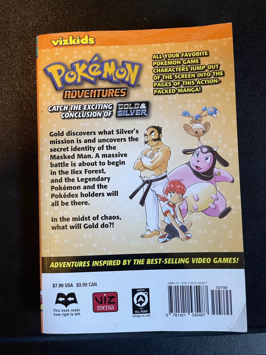 Viz Media's Pokemon Adventures Gold and Silver Vol 8 Manga for only