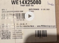 GE WE14X25080 Duct Trap Assembly