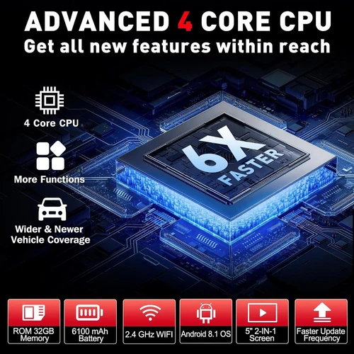 LAUNCH OBD2 Scanner CRP123X CRP129X Elite 3~12 Reset Scan FCA SGW Multi-System - Picture 46 of 56