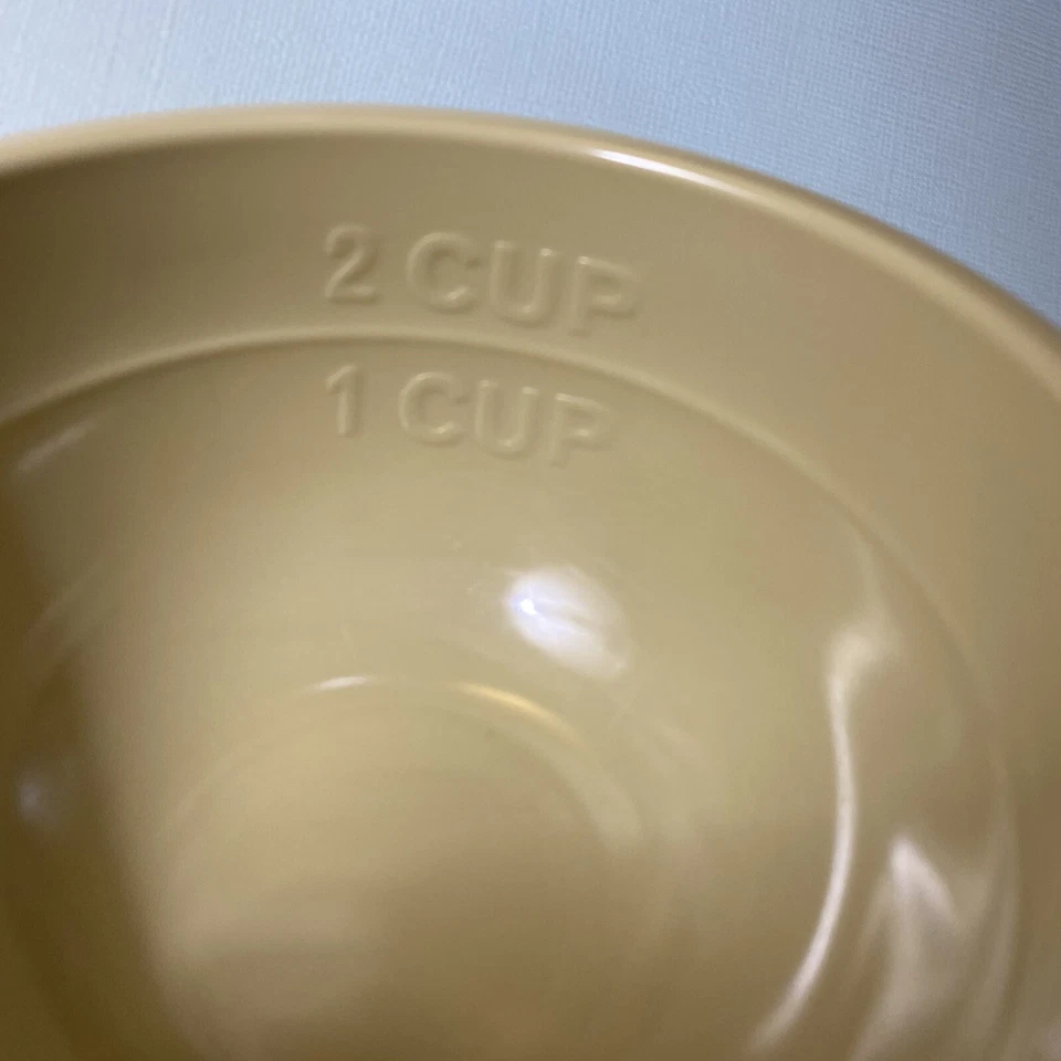 Tazón de medición de repuesto con estampado de gallo de melamina de colección 1 y 2 tazas Foto 4 de 4