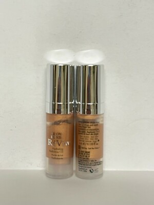 2 X Revive Glow Elixir Hydrating Radiance Oil Travel Size: 4.5 ml/0.155 oz  NEW