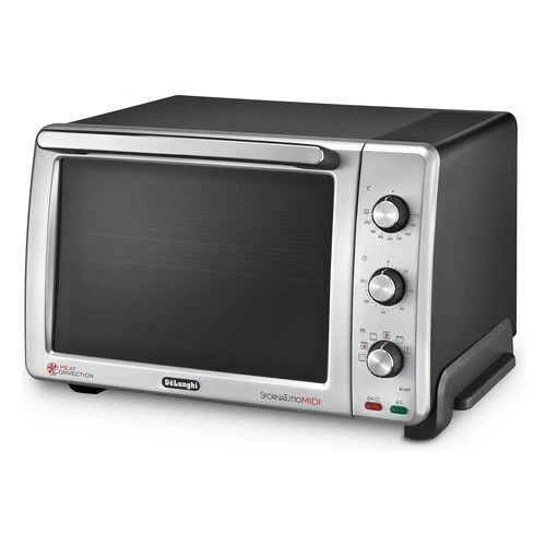 De Longhi Forno elettrico 2000W (24Lt) SFORNATUTTO Eo24752 Midi Silver e Black