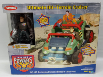 Playskool Major Powers ULTIMATE ALL TERRAIN CRUISER Vehicle & Figure NEW