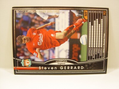 Panini WCCF 2004-05 Steven Gerrard 1980 England No.8 Liverpool
