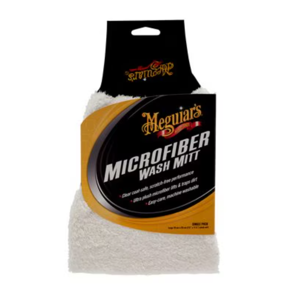 Meguiar's Super Thick / Super Absorbent Microfibre Car Cleaning Wash Mitt - Image 4