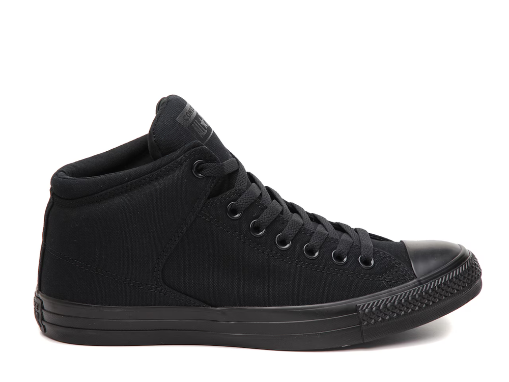 CONVERSE CHUCK TAYLOR ALL STAR HI STREET Sneakers Black New