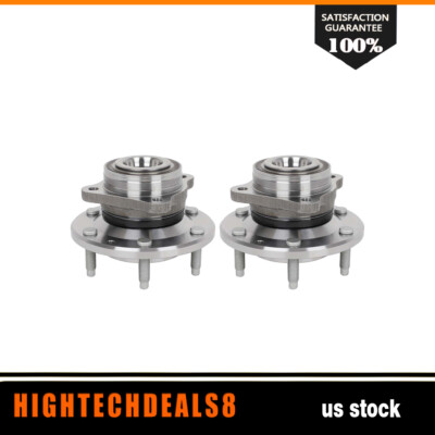 Front Wheel Hub Bearings Assembly (2) For 2015 2016-2022 GMC Canyon 4WD Only