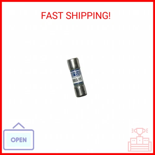 Eaton Bussmann BBS-15 (BBS15), 15Amp (15A) 600V Fast Blow Midget Cartridge Fuse