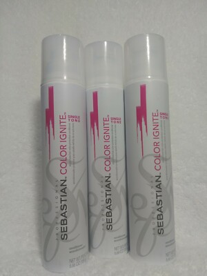 Sebastian Professional Color Ignite Single-Tone Conditioner 6.66 oz (3 Units)