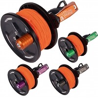 Apeks Lifeline Guide Reel - 120 m - Purple - Bojenleine