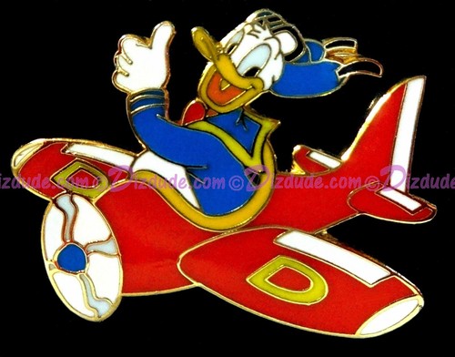WDW Third Quarter 2001 Flex Travel Company - Donald Duck Flying Pin Pics 6089