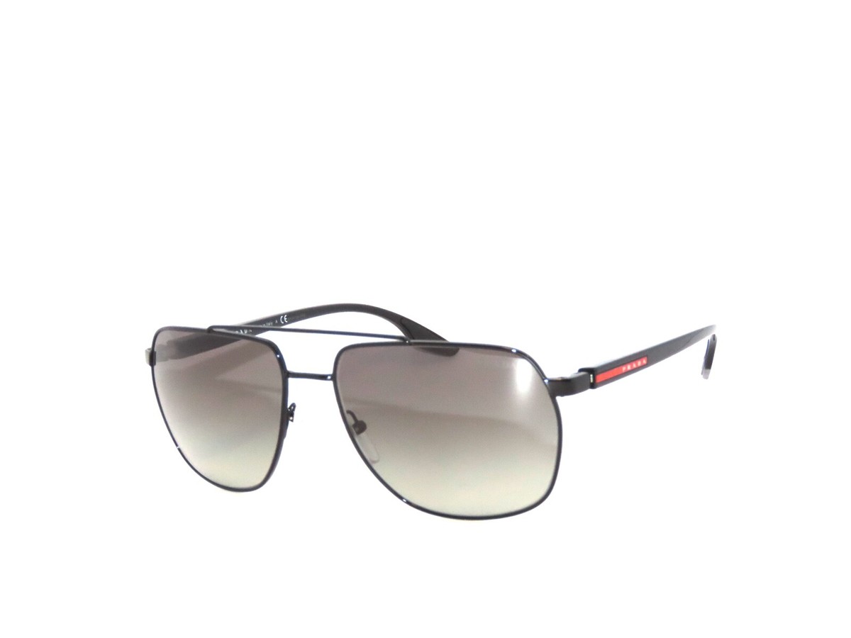 Prada Sport 55VS 55 1AB-3M1 59 Black Gray Gradient Sunglasses | eBay