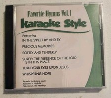 Karaoke Style: Favorite Hymns, Vol. 1 by Various CD, 2003 