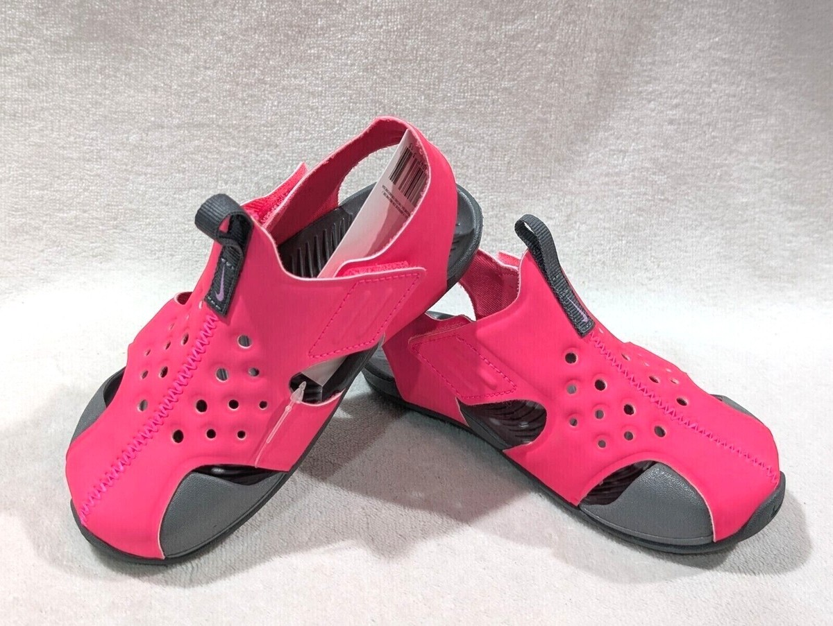 Nike Sunray Protect (TD) Hyper Pink Toddler Girl's Sandals-Size 7/8/9/10C  NWB