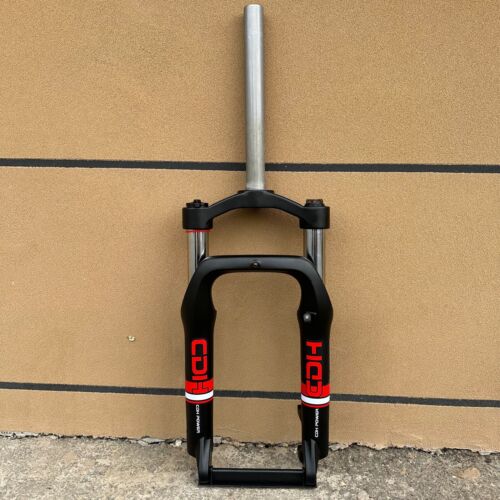 20*4.0 Inch Bike Suspension Fat tire Fork, Rebound Adjust Beach Snow Bike Fork - Picture 2 of 7