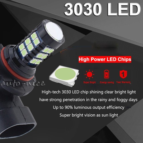9005 9145 H10 30SMD ICE Blue Projector LED DRL Fog Driving Light Bulbs Upgrade - Picture 4 of 12