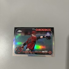 2024 Topps Pro Debut Grayson Hitt Chrome Refractor Base Diamondbacks