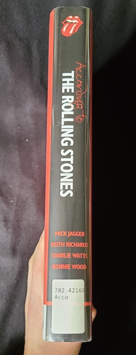 According to The Rolling Stones Hardcover Book- Printed Signature