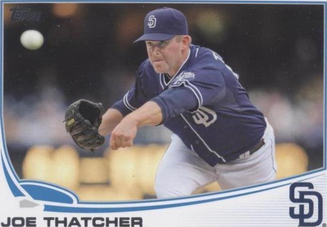 2013 Topps - Joe Thatcher #445 - 1 of 1