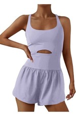 Reach Me Women s Running One Piece Athletic Work Out Romper Gym Yoga SIZE SMALL