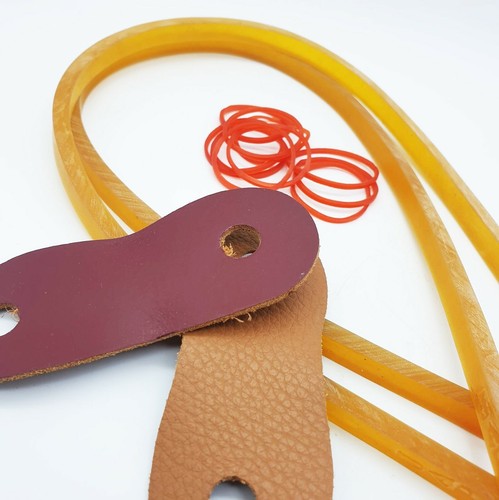 10 Set Elastic Rubber Band For Wooden Slingshot Catapult Tapered Hunting Bands - Picture 8 of 11