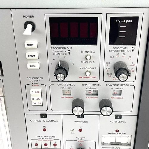 Federal 896730-5728 Surfanalyzer System 2000 mit Streifen Chart Recorder Made in USA - Bild 4 von 12