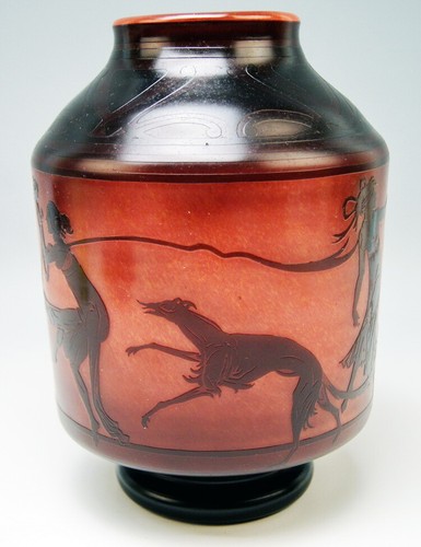 Daum Nancy Art Nouveau Vase Georges De Feure France Um 1920 - Picture 2 of 11