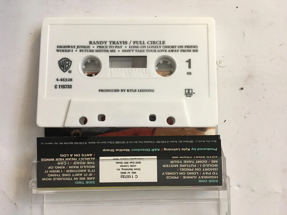 Full Circle, Randy Travis Tape Cassette - Image 2 of 4