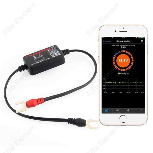 QUICKLYNKS BM2 BLE Battery Monitor Bluetooth 4.0 Device Car 12V Battery Tester - Picture 10 of 16