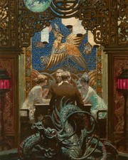 Dean Cornwell - The Den of Iniquity 4x5 Refrigerator Magnet 4"x5" Art Print