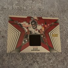 Panini 2025 Score Stars of the NFL Bijan Robinson Memorabilia #SNJ-BRN Falcons