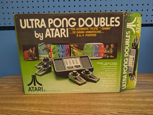Ultra Pong Doubles C-402 D | Vintage Atari | 100% komplett nicht benutzt 1977