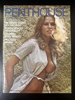 Penthouse Magazine February 1974   Pet Beatrice Volger   HIGH GRADE
