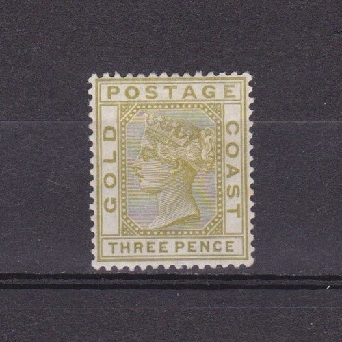 GOLD COAST 1884, SG# 15, CV £29, Wmk Crown CA, QV, MH | eBay