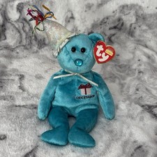Ty Beanie Baby - December Birthday Bear - Collectible!