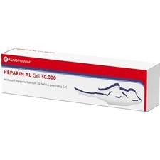 Heparin AL Gel 30.000 bei Prellungen oder Blutergüssen, 100 g ,  PZN 04668290