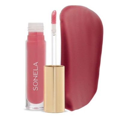 SONELA Peptide Plumping Lip Gloss, Hydrating High Shine, Fuller Lips