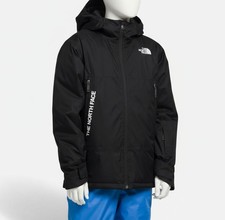 The North Face Kids Boy's Black Freedom Insulated Water Repellent Jacket-XS