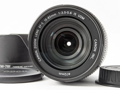 Objectif zoom Canon EF-S 15-85 mm f/3,5-5,6 IS USM du JAPON [Presque comme ne... - Photo 1/4
