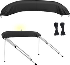 Bimini Top Storage Boot Cover, Waterproof Uv-Resistant, Fits 3 Bow/4 Bow Bimin